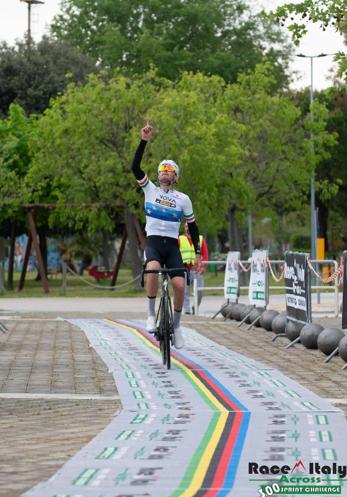 Fabio Ciot in gara