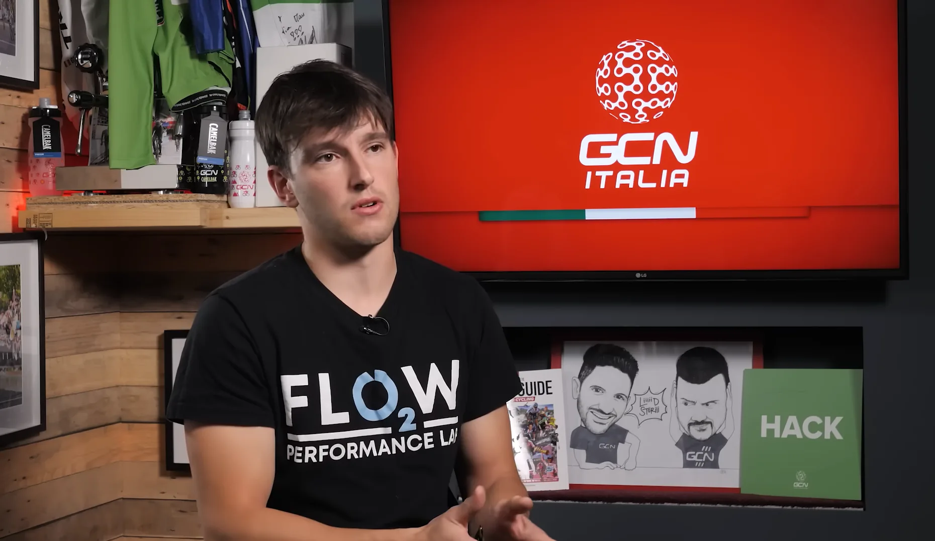 Stefano Nardelli durante un intervento divulgativo